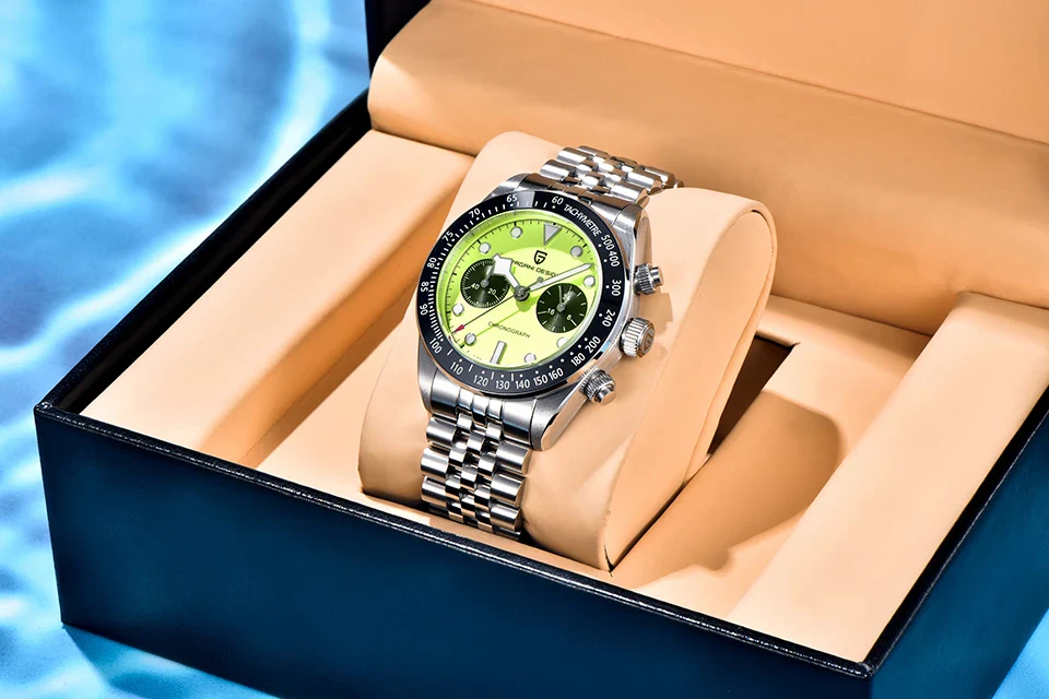 2026 New Pagani Design Panda Men Watches Quartz Chronograph Watch for Men Gifts Man AR Sapphire Ceramic Bezel Waterproof