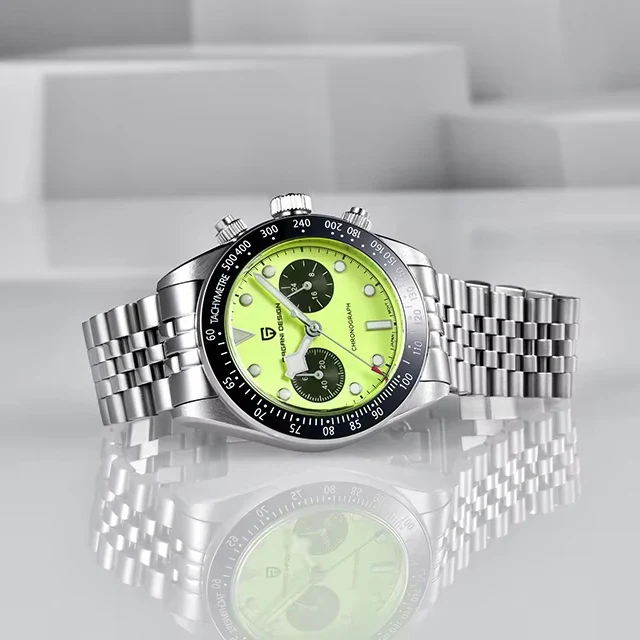2026 New Pagani Design Panda Men Watches Quartz Chronograph Watch for Men Gifts Man AR Sapphire Ceramic Bezel Waterproof