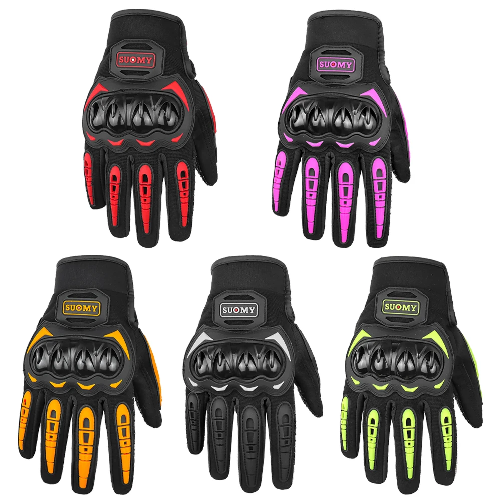 SUOMY Motorcycle Riding Gloves Women Touchscreen Motorbike Moto Cycling Luvas Summer Breathable Motocross Racing Guantes S-XXL