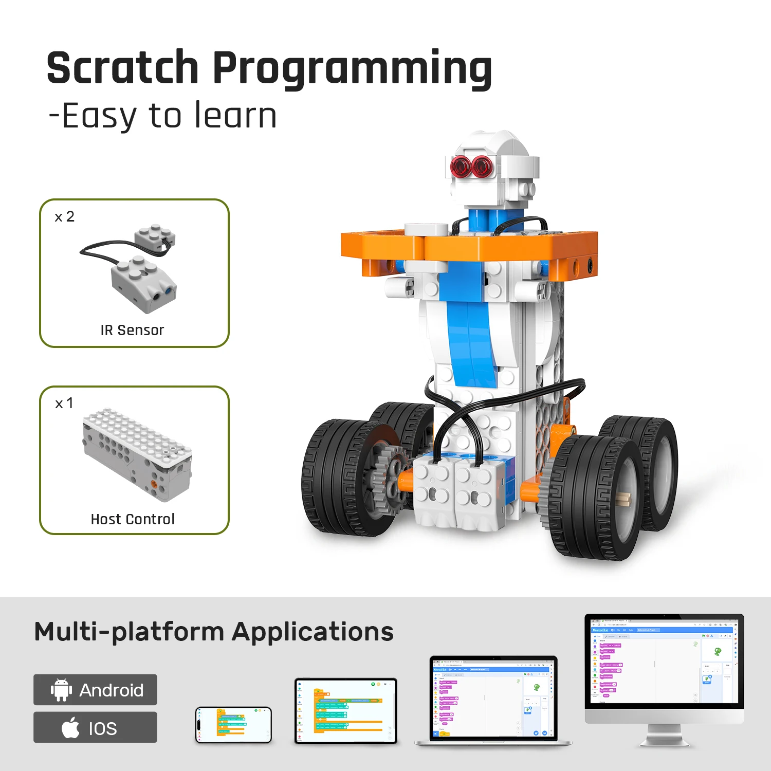 Remote Control Brick Toy Coding Blocks 26-in-1,
