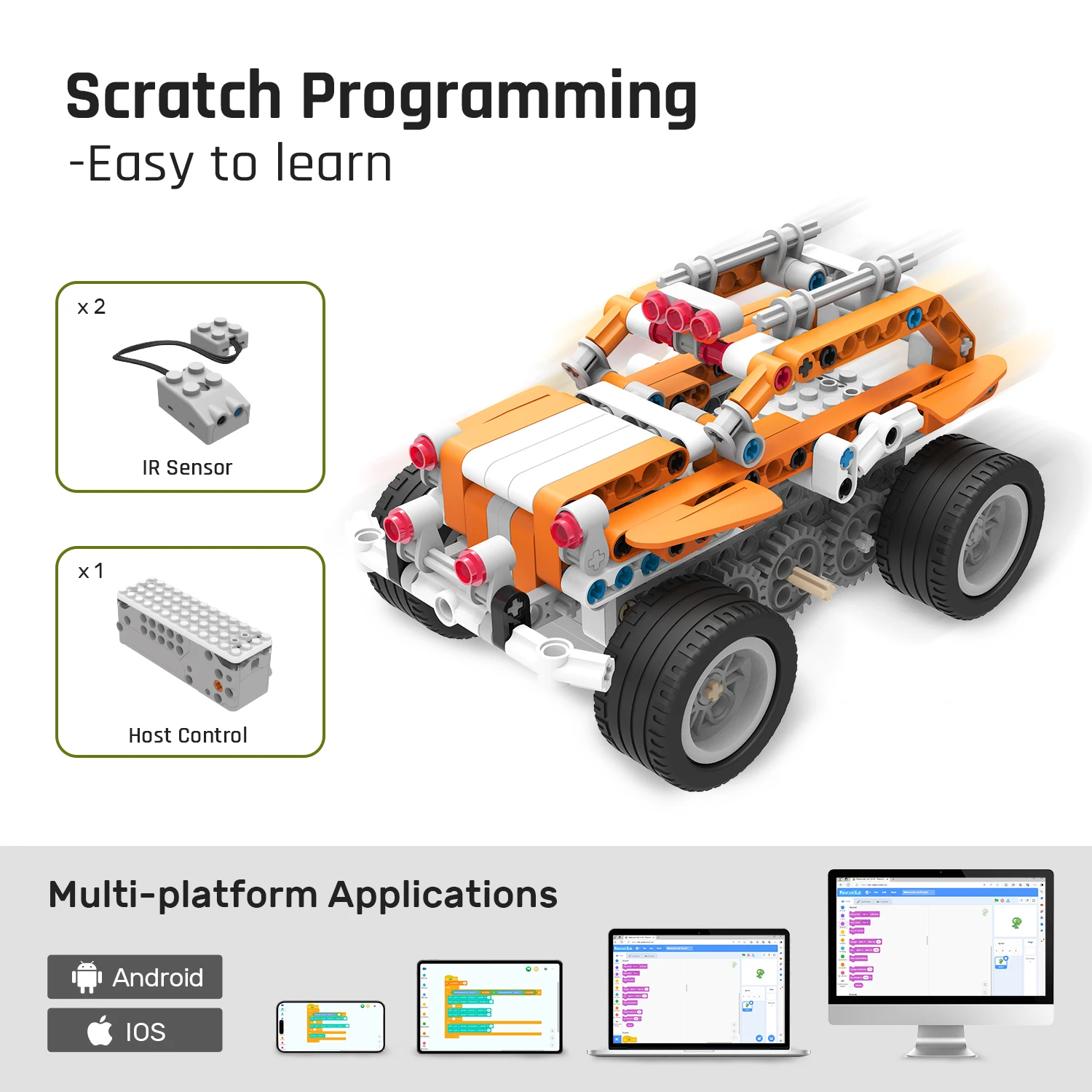 Remote Control Brick Toy Coding Blocks 26-in-1,