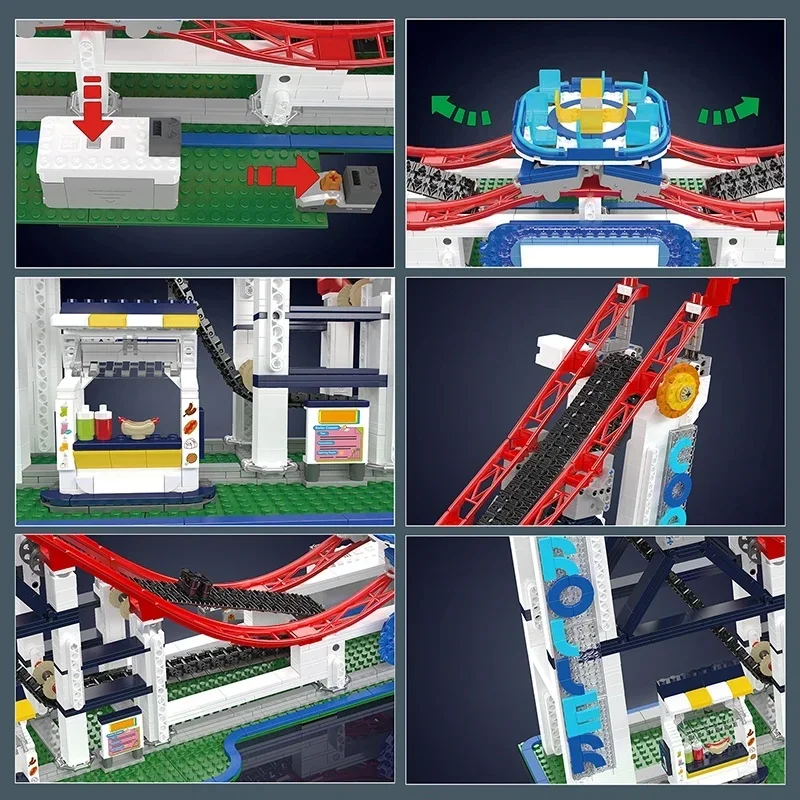 Mould King 11030 2026 Creative MOC Motorized Rolle