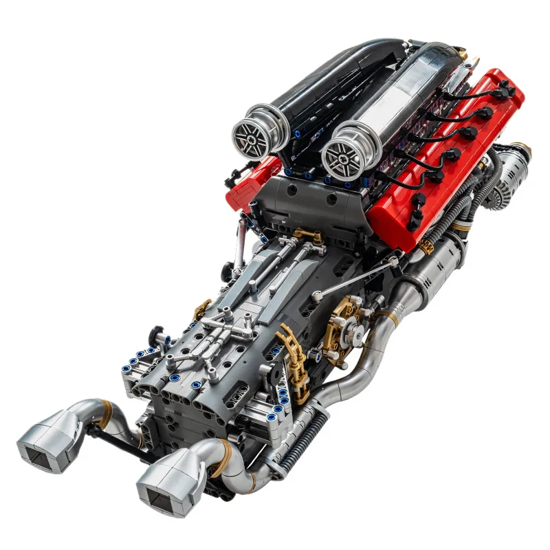EIKEE Y15007 2026 New MOC City Sport V12 Engine Mo