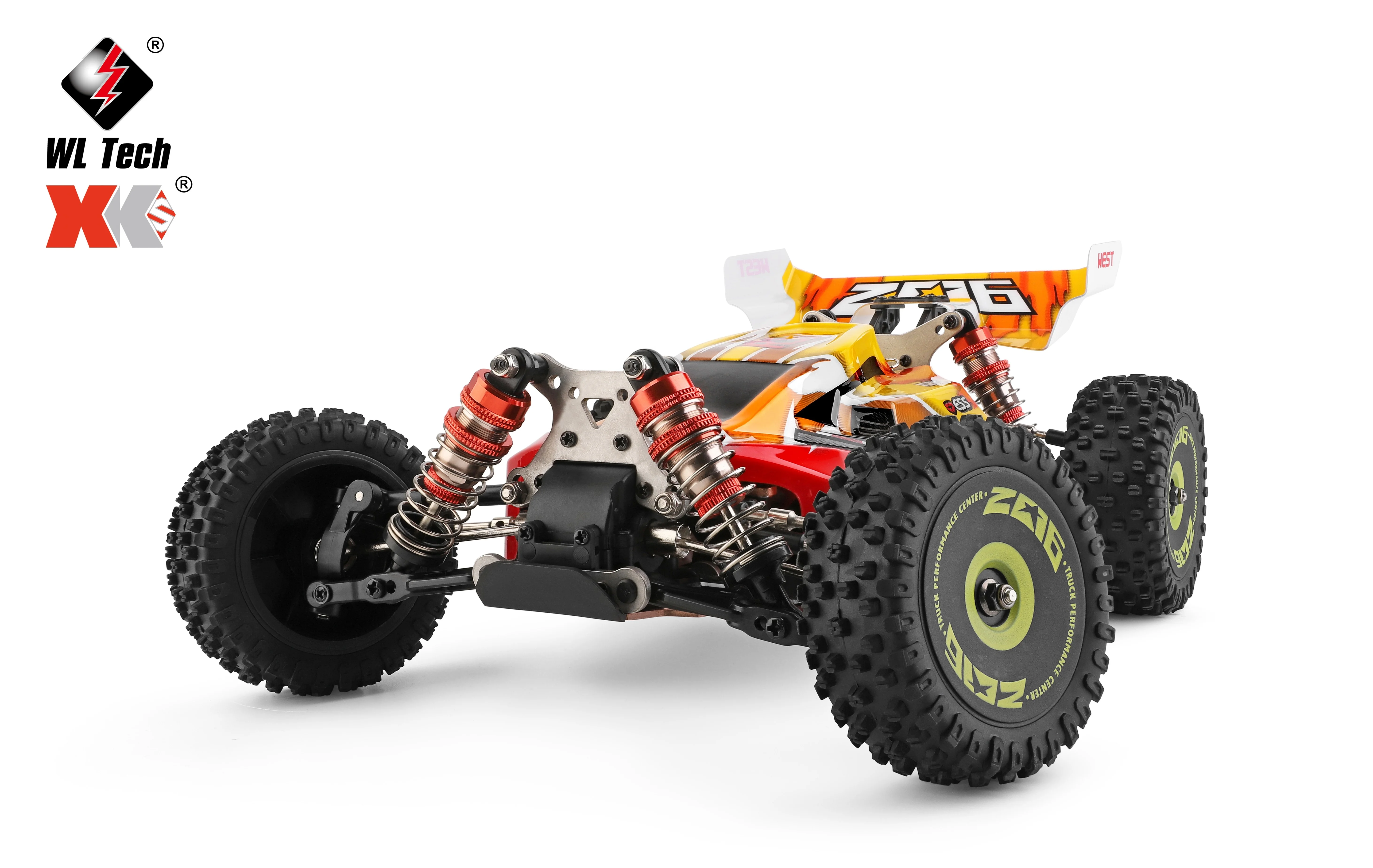WLtoys 144010 RC Car 75KM/H High Speed Off-Road 2.