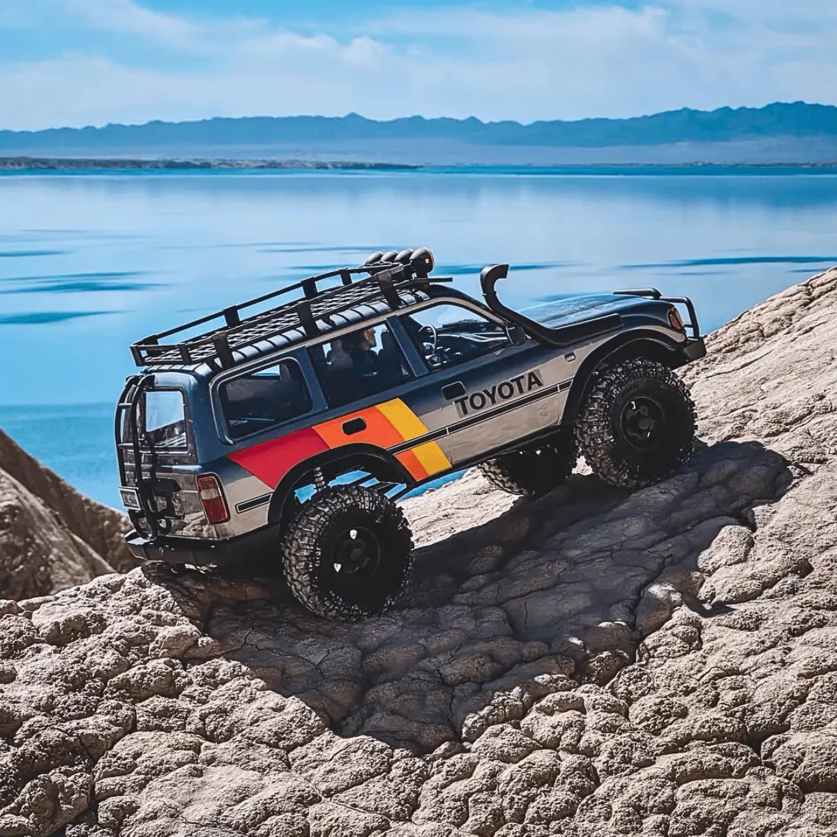 FMS FCX10 Simulated for Land Cruiser LC80 Resin Cr