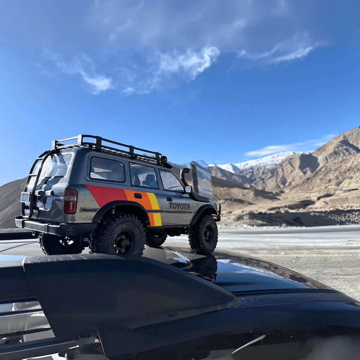 FMS FCX10 Simulated for Land Cruiser LC80 Resin Cr