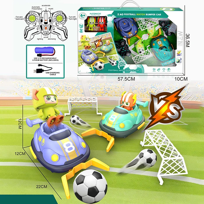 EPT 2.4g RC Soccer Toy Cars Set New Electric Remot