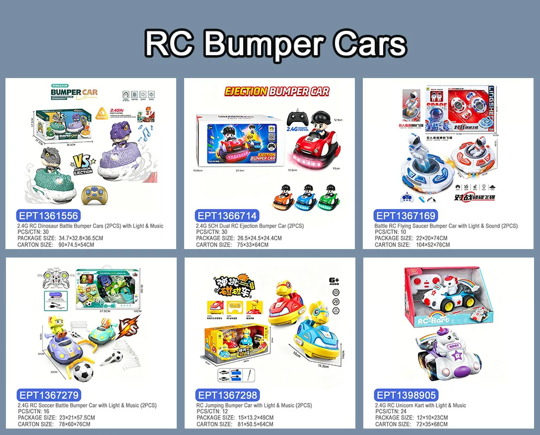 EPT 2.4g RC Soccer Toy Cars Set New Electric Remot
