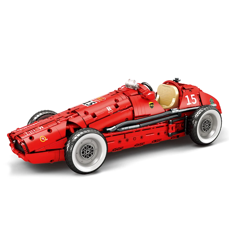 Reobrix 11038 1:8 Scale Classic F1 Racing Car Buil