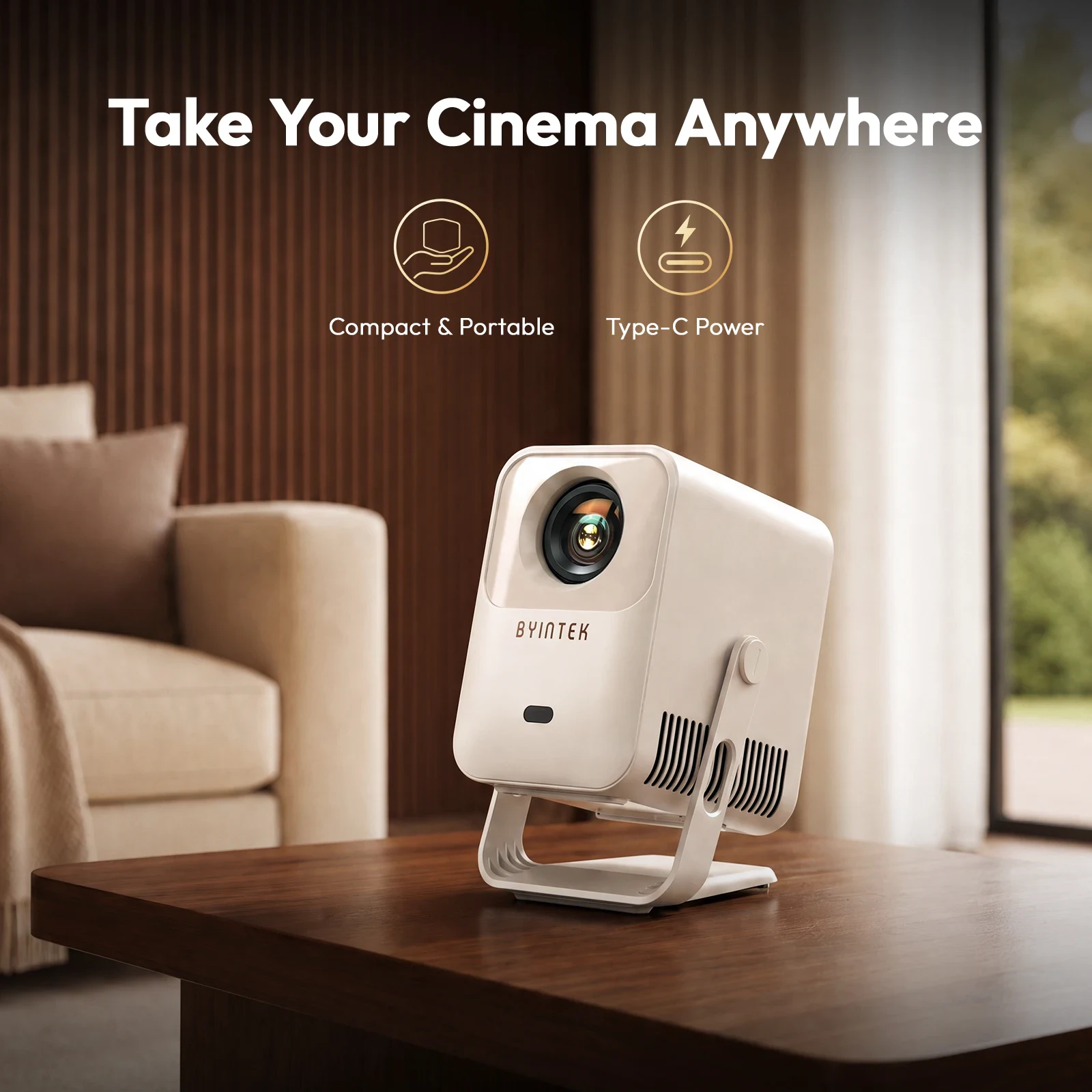 2026 Mango 1 Smart Mini Projector Android 13 Nativ