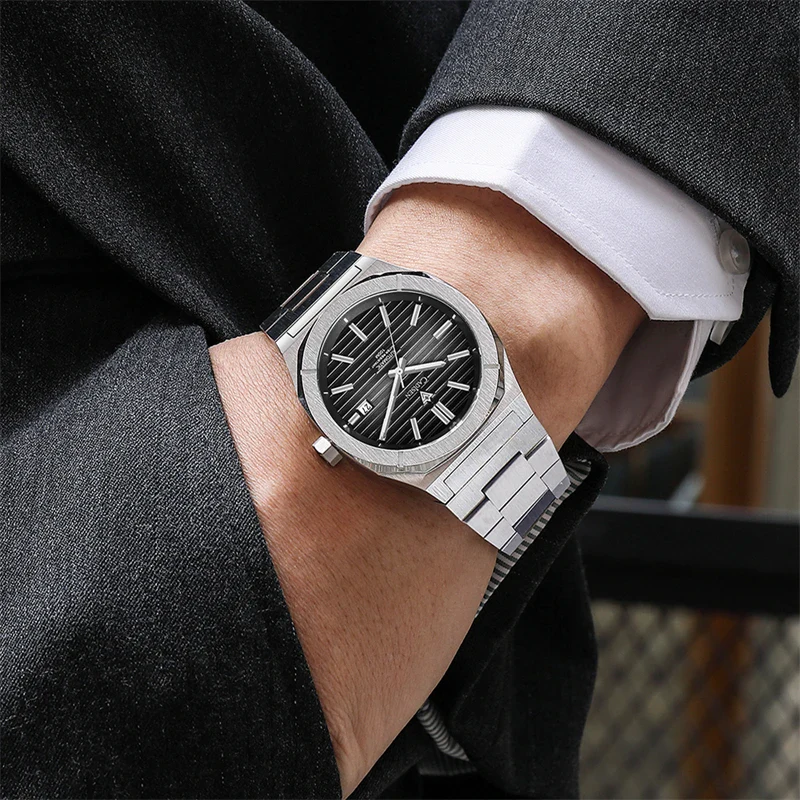 CADISEN New Watch for Men Automatic Men Watch Japa