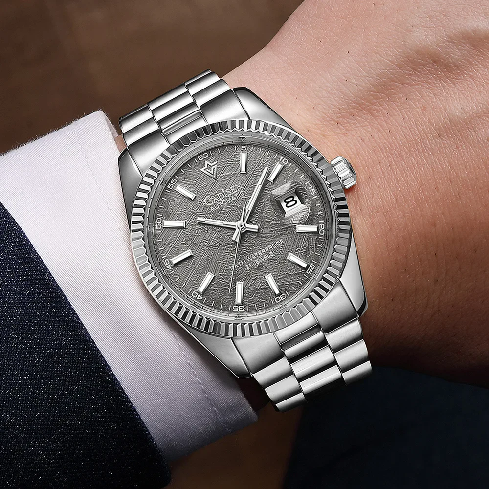 CADISEN 8214 Automatic Watch for Men Mechanical Di