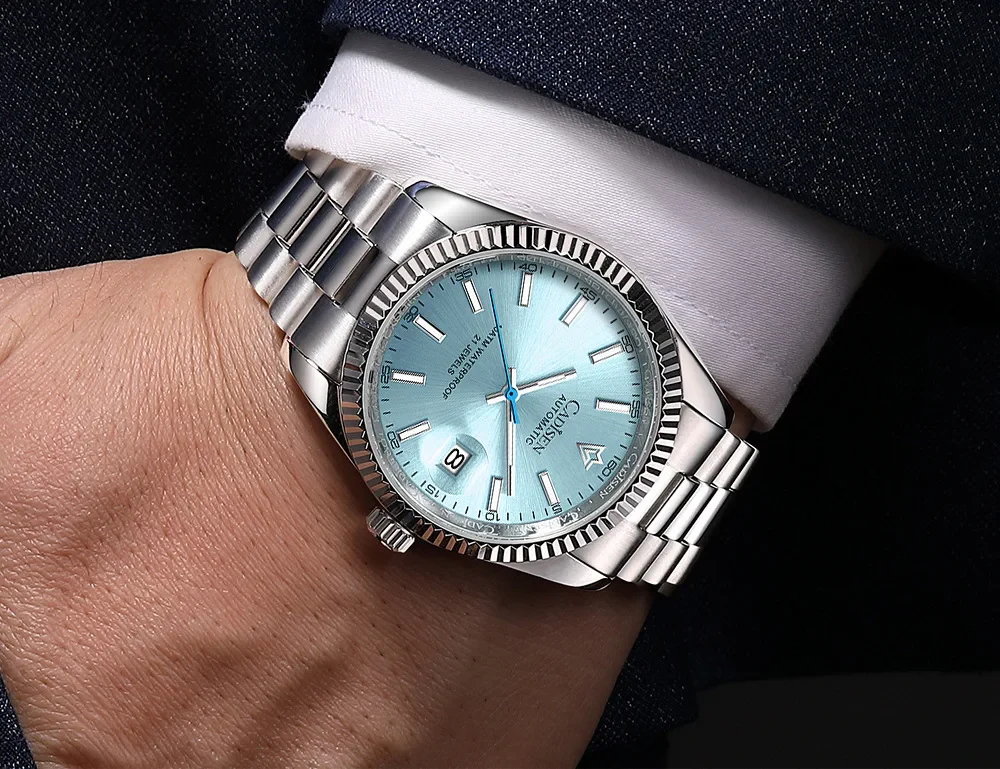 CADISEN 8214 Automatic Watch for Men Mechanical Di