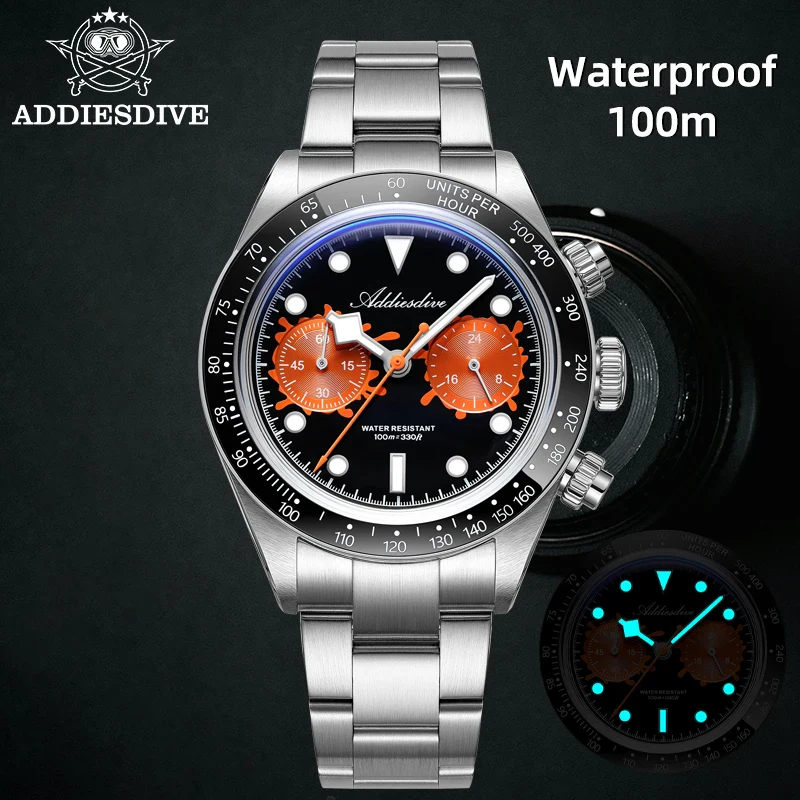 Custom Brand Logo 40mm Chronograph Quartz Watch Ja
