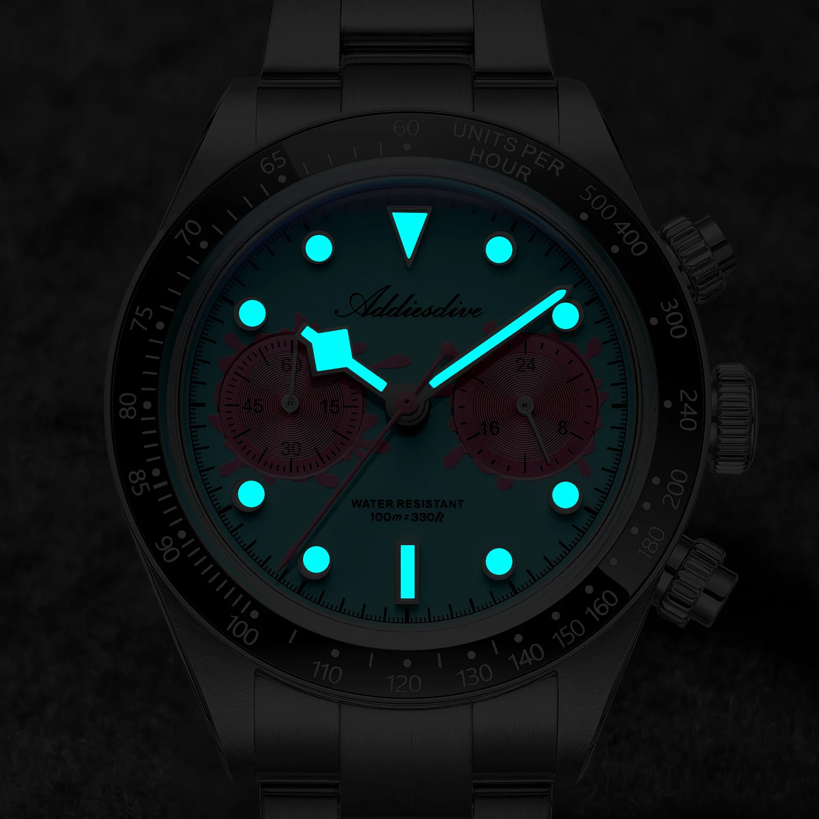 Custom Brand Logo 40mm Chronograph Quartz Watch Ja