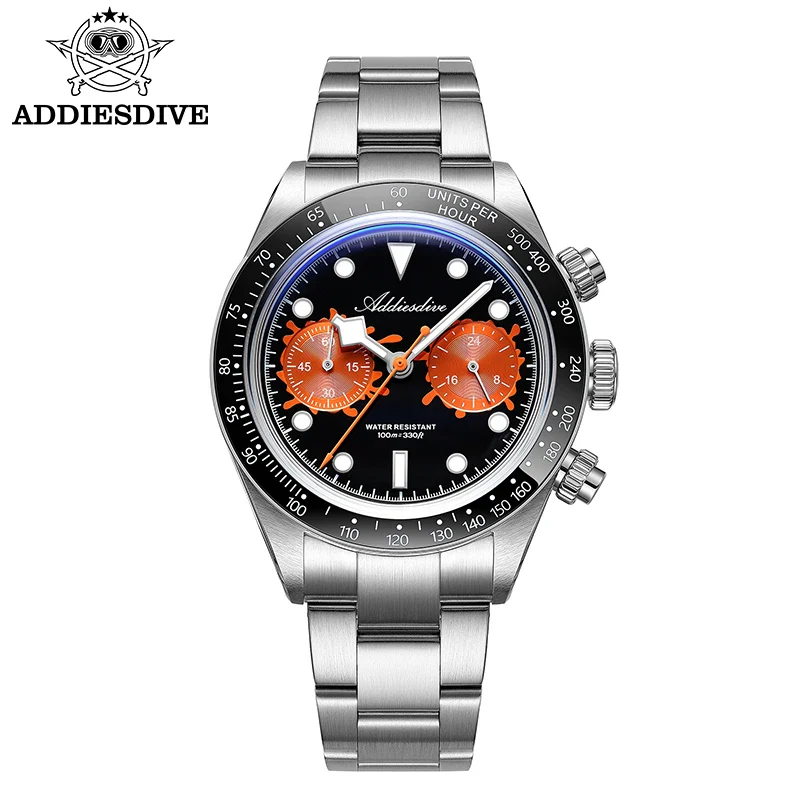 Custom Brand Logo 40mm Chronograph Quartz Watch Ja
