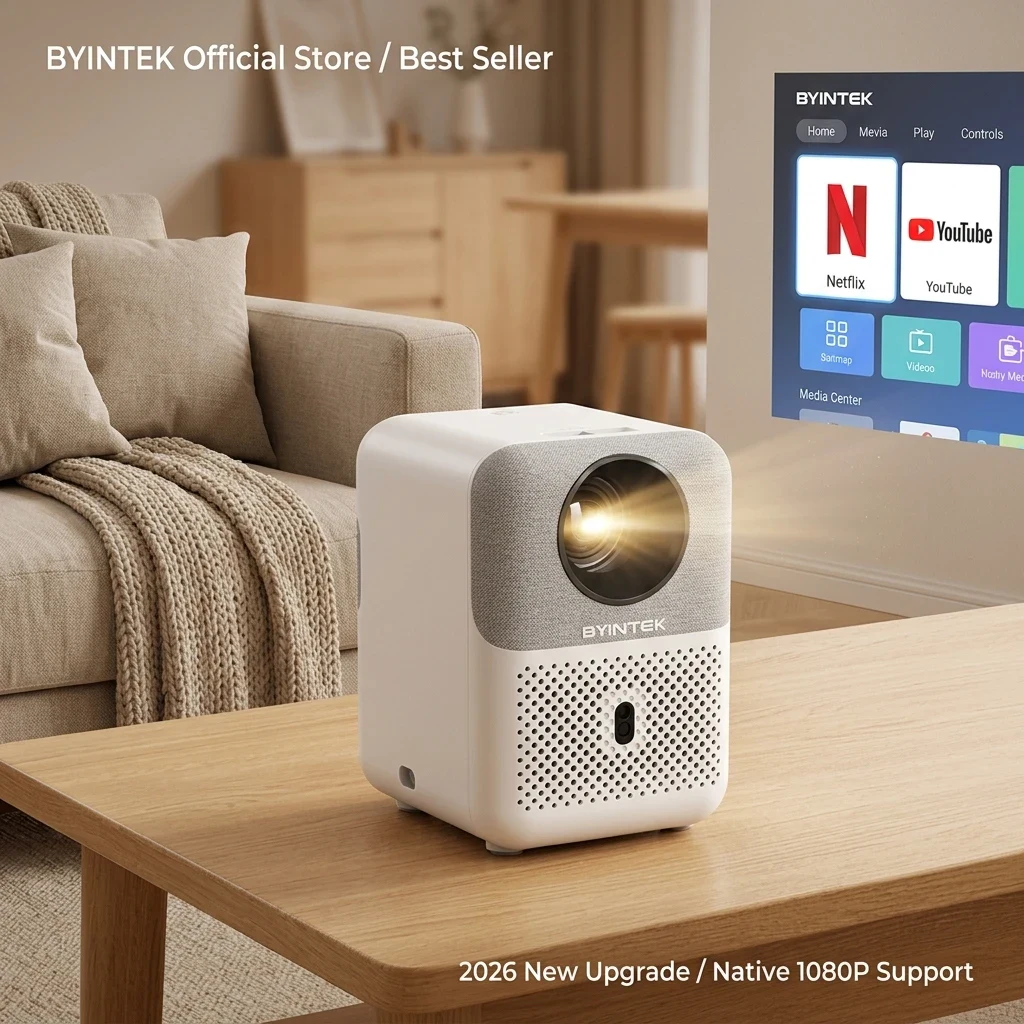 BYINTEK Love 1 U4 Mini Projector Home Theater Andr