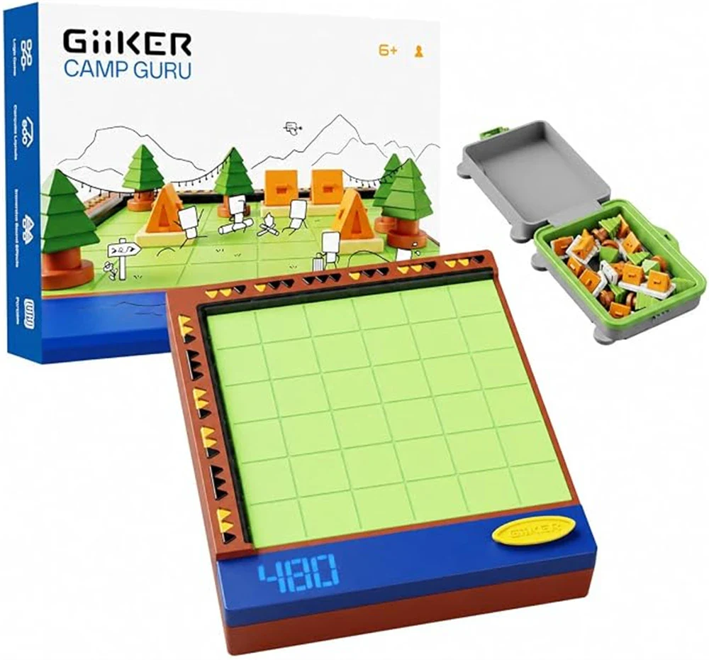 Giiker Camp Guru Magnetic Camping Puzzle Game Brai