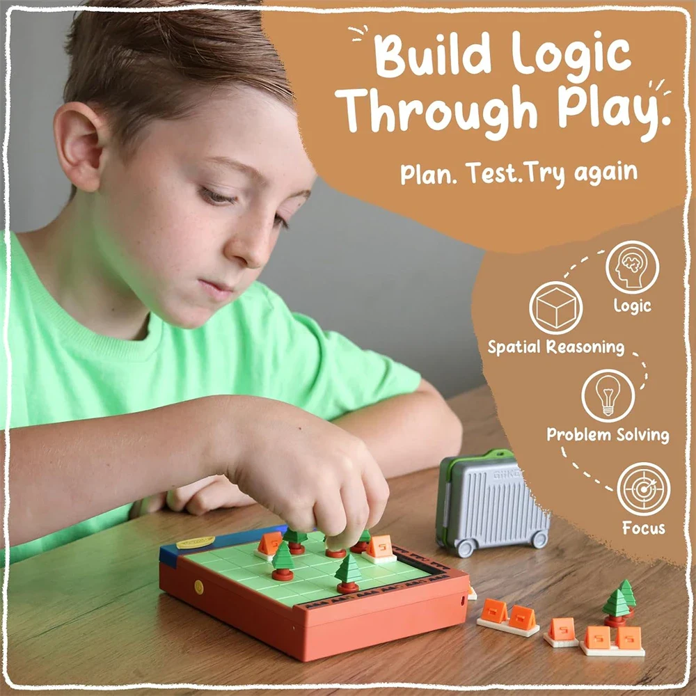 Giiker Camp Guru Magnetic Camping Puzzle Game Brai