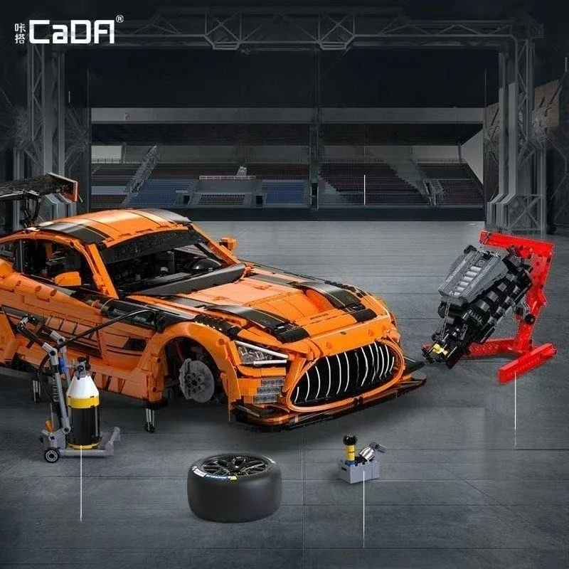 Cada C64008 New MOC High-Tech City 1:8 Sport Car S