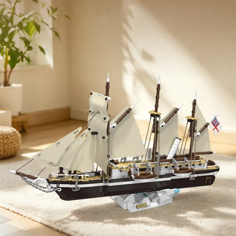 Jie Star X78002 2026 MOC Creativity Ship Assemblin