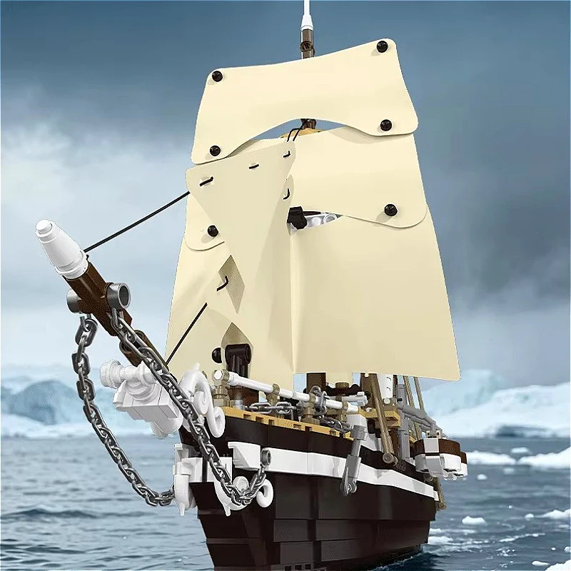 Jie Star X78002 2026 MOC Creativity Ship Assemblin