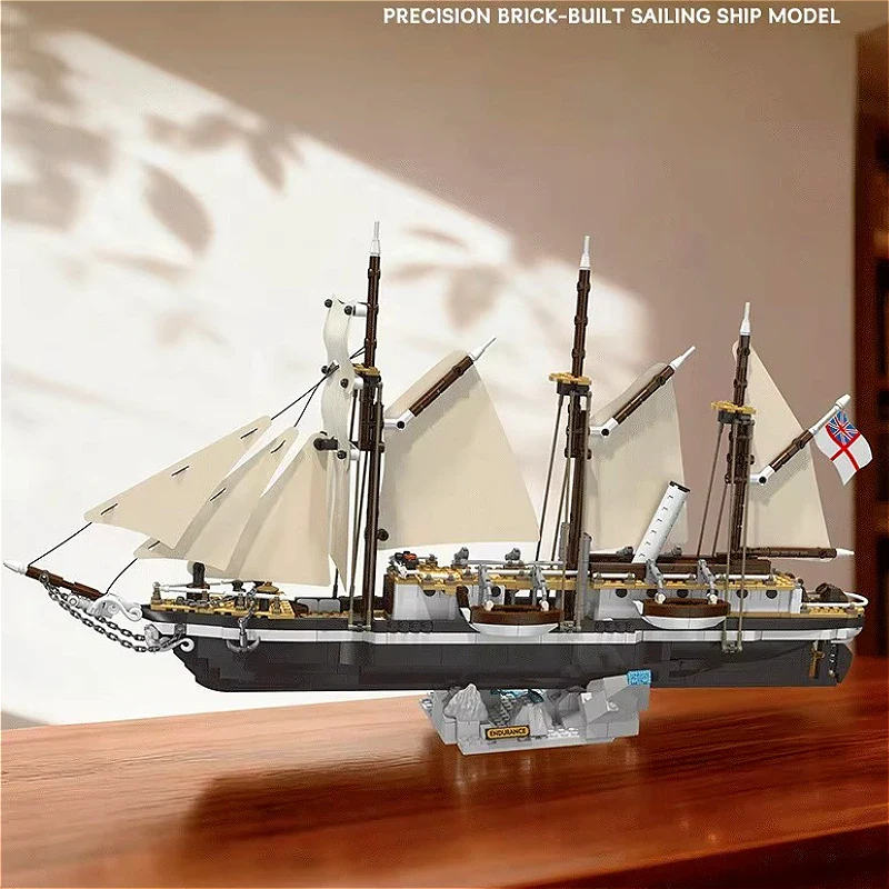 Jie Star X78002 2026 MOC Creativity Ship Assemblin