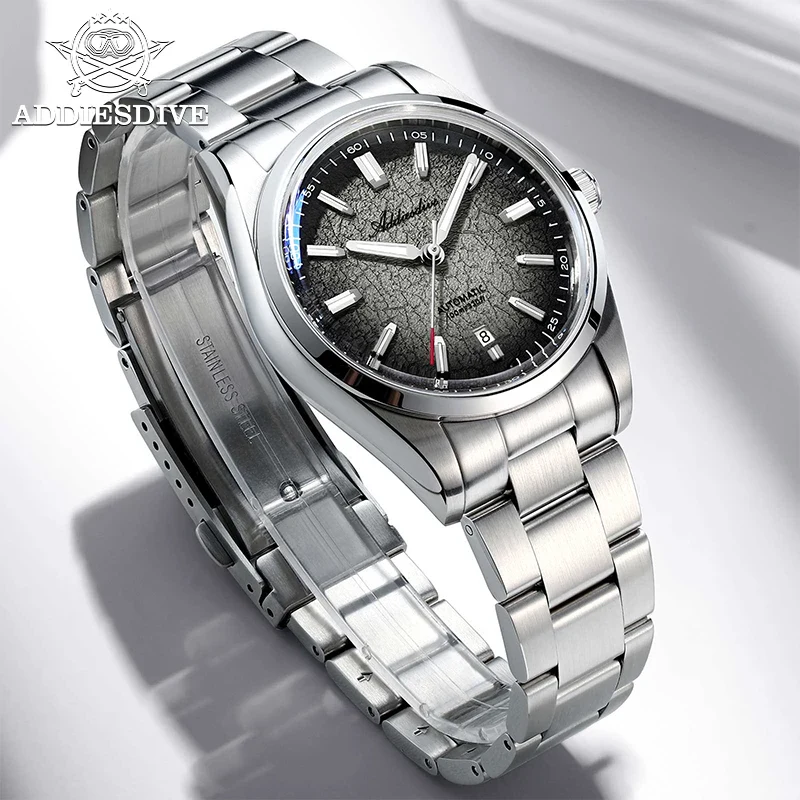 Private Personal Custom Wholesale Men Automatic Watch 8215 Movement Power Reserve BGW9 Luminous 100M Waterproof Wristwat