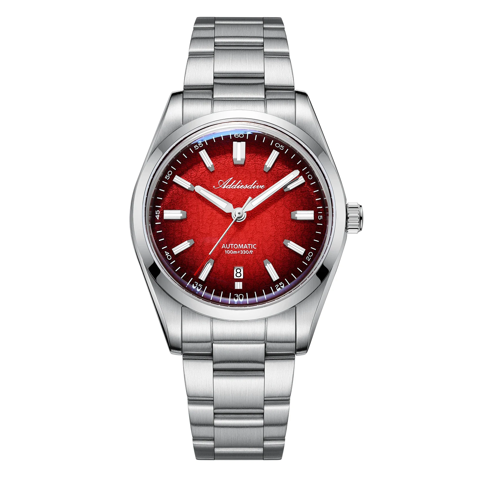 Private Personal Custom Wholesale Men Automatic Watch 8215 Movement Power Reserve BGW9 Luminous 100M Waterproof Wristwat
