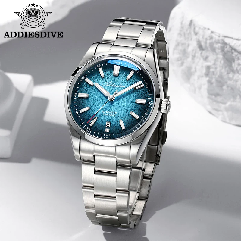 Private Personal Custom Wholesale Men Automatic Watch 8215 Movement Power Reserve BGW9 Luminous 100M Waterproof Wristwat