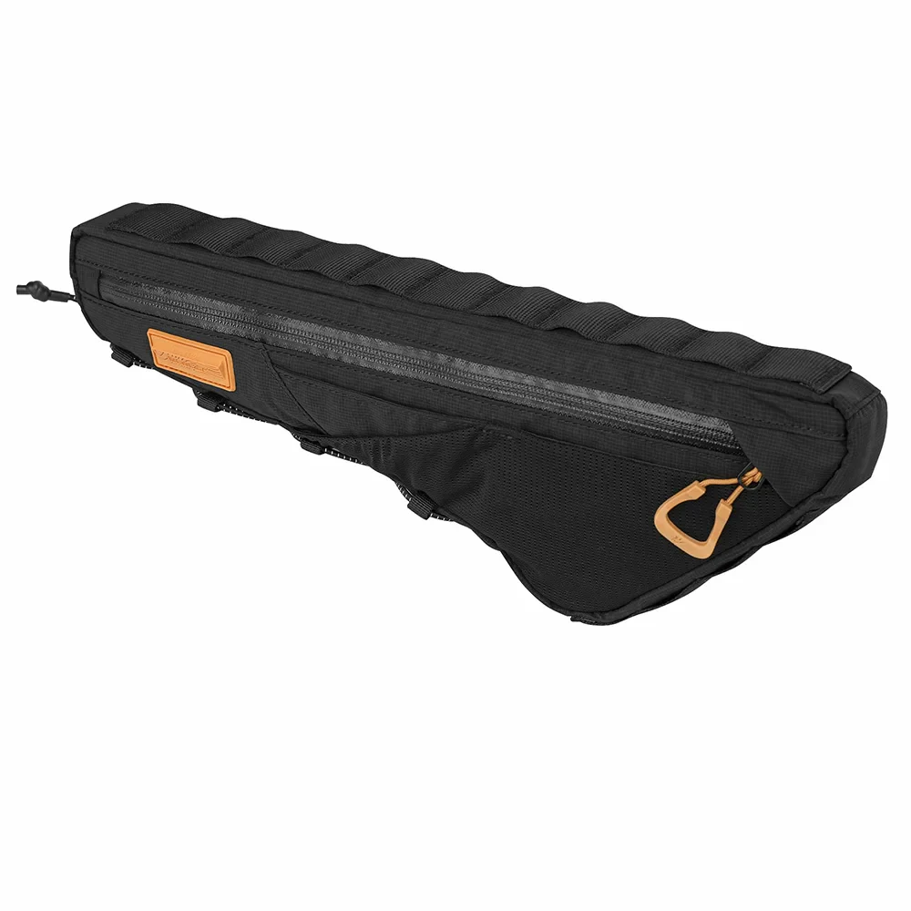 Rhinowalk Nomad Series 1.7L Frame Bag Bike Triangle Bag with Secure Mounting Cycling Storage Bag for Road Bike Black