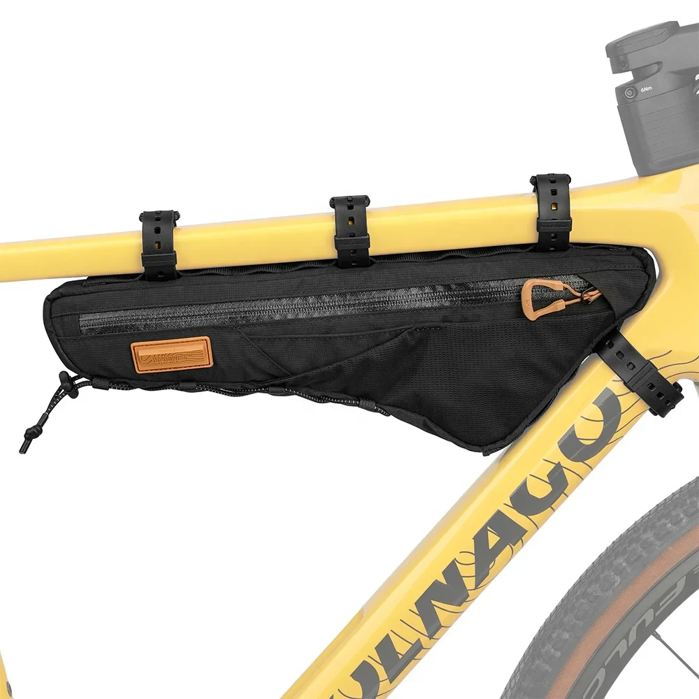 Rhinowalk Nomad Series 1.7L Frame Bag Bike Triangle Bag with Secure Mounting Cycling Storage Bag for Road Bike