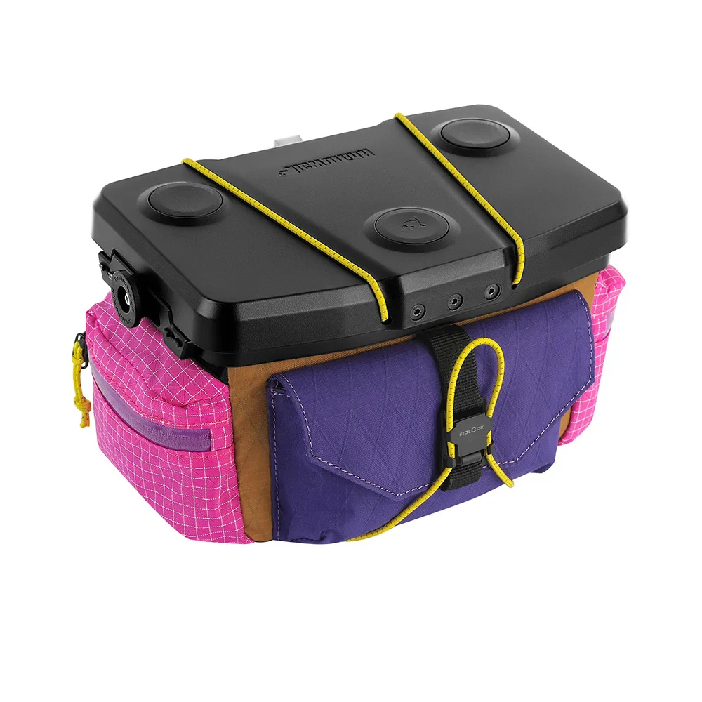 RHINOWALK Space Station 3.3L Bicycle Handlebar Bag Bike Front Bag with Quick Release Mount Cycling Storage Pack for Grav