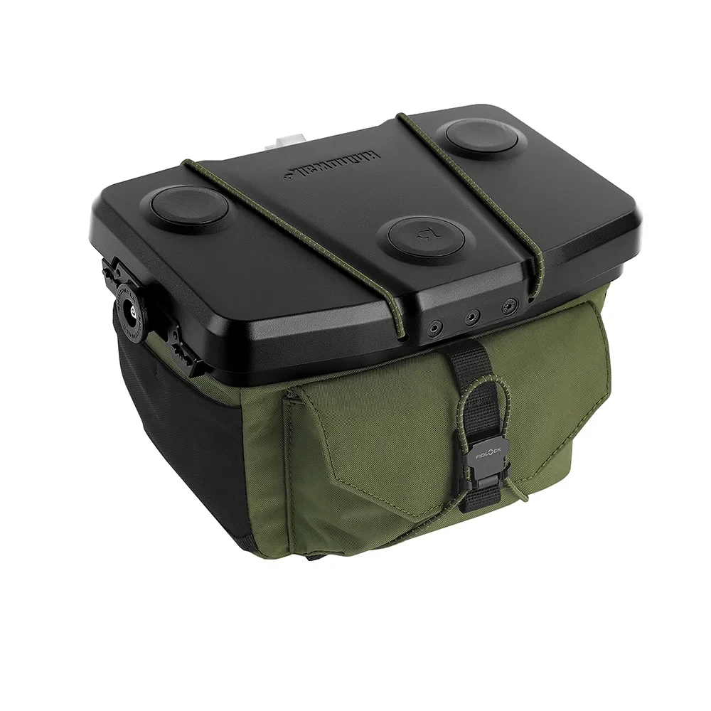 RHINOWALK Space Station 3.3L Bicycle Handlebar Bag Bike Front Bag with Quick Release Mount Cycling Storage Pack for Grav